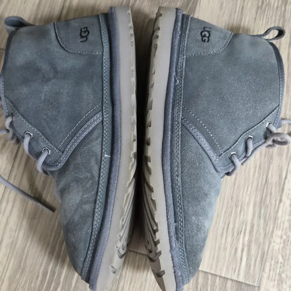 UGG Neumel Bleu Suede Lace Up Chukka Boots Men’s 10 3236